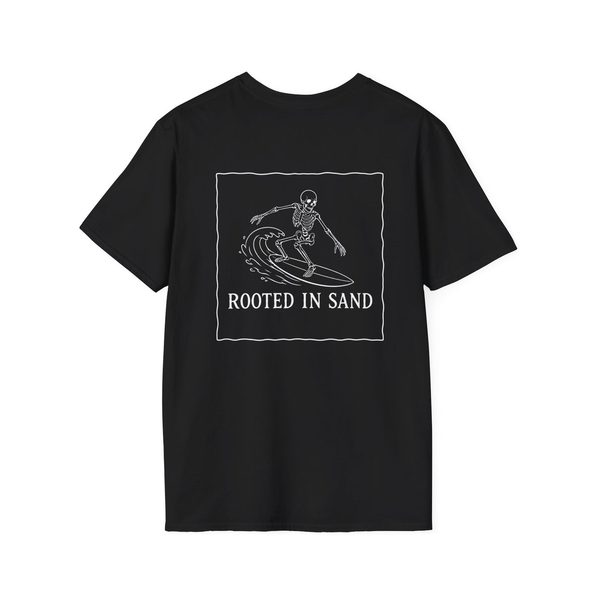 Rooted in Sand Surfer Graphic T-Shirt