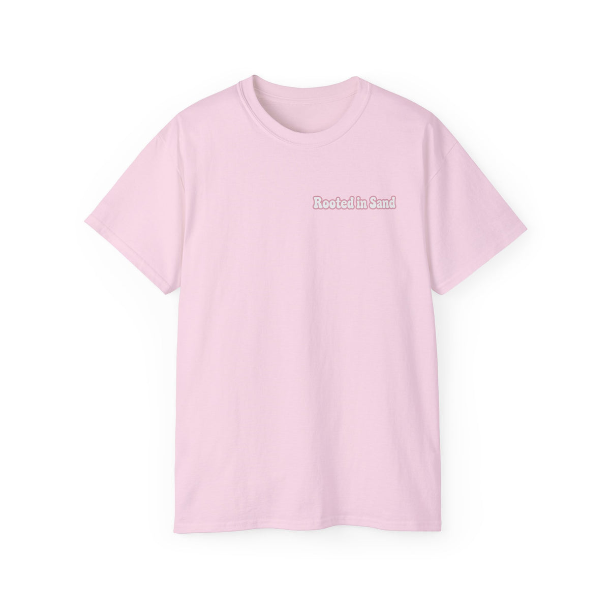 Women's Pink Surf Wave Beach T-Shirt