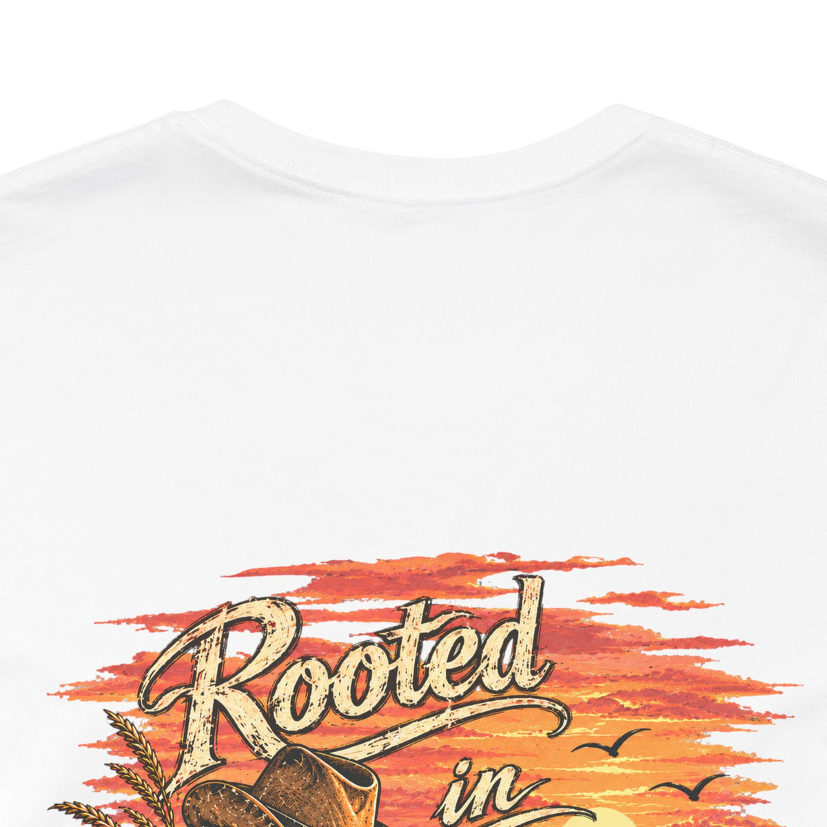Rooted in Sand Beach Vacation Graphic T-Shirt