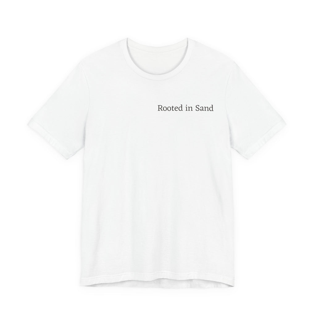 Rooted in Sand Beach Vacation Graphic T-Shirt