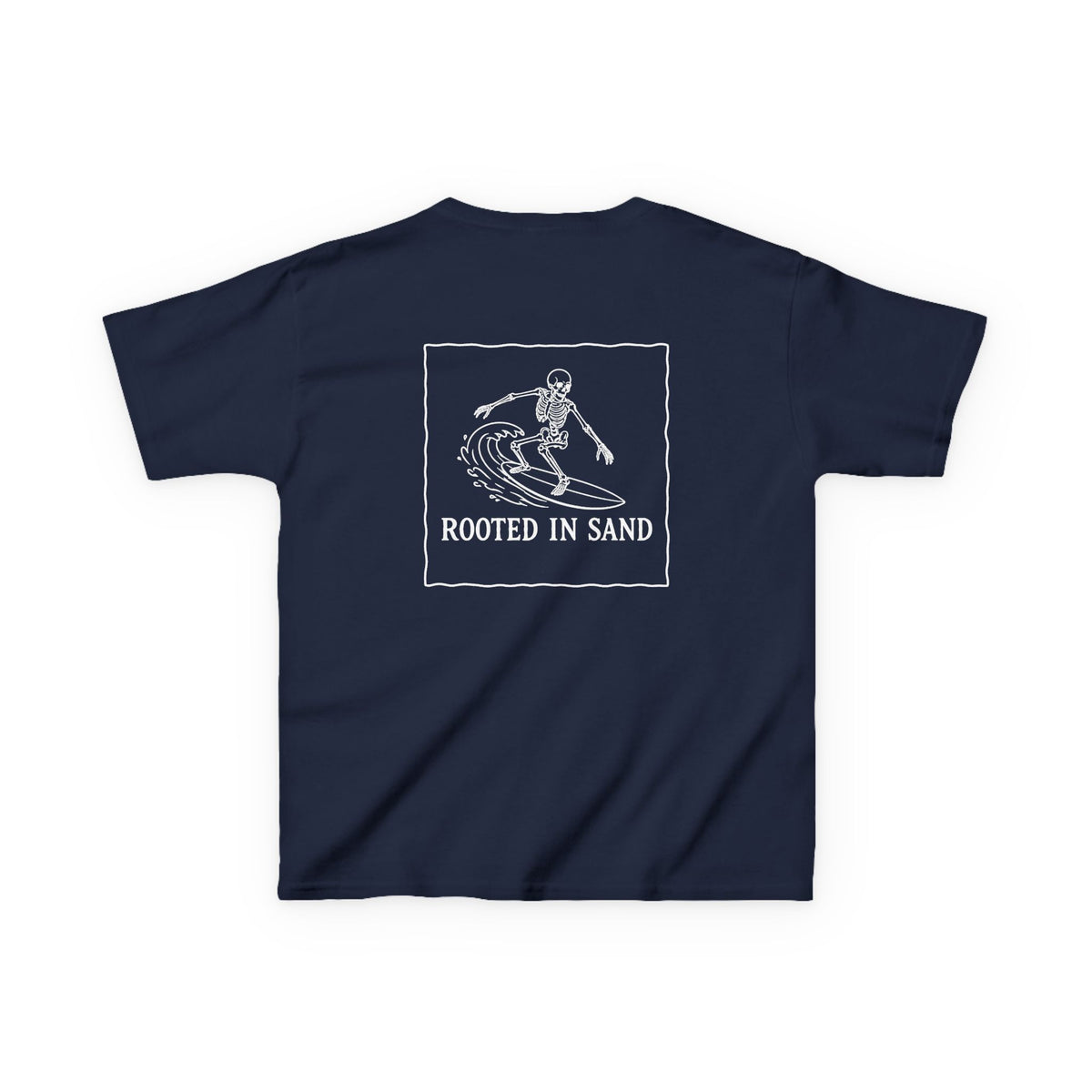Rooted in Sand Kids Surf Graphic Youth T-Shirt