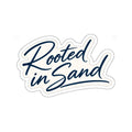 Rooted in Sand Beach-Themed Die-Cut Sticker