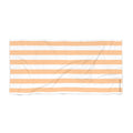 Rooted in Sand Coastal Peché Striped Beach Towel
